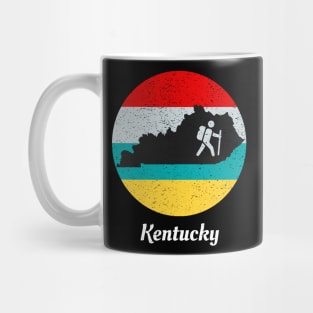 Hike Across Kentucky Bluegrass Backpacker Design Mug